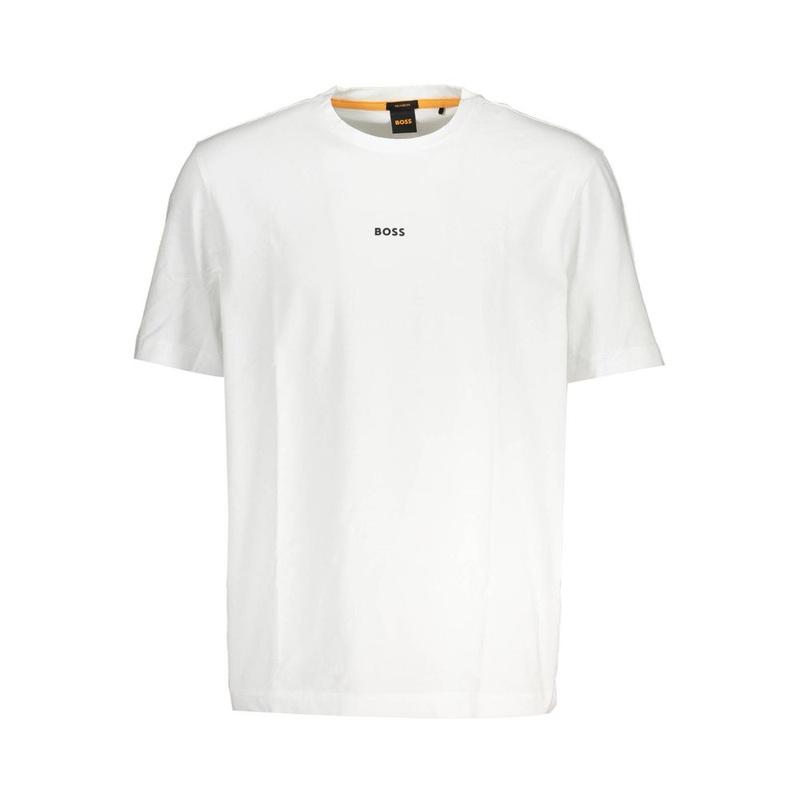 Hugo Boss White Cotton T-Shirt