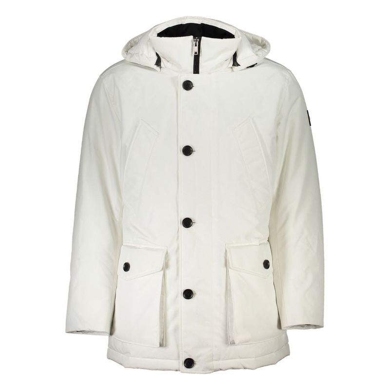Hugo Boss White Elastane Jacket