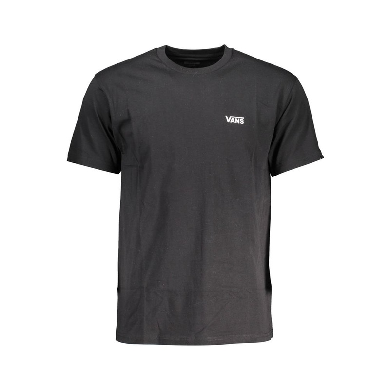 Vans Black Cotton Men T-Shirt|S|XL