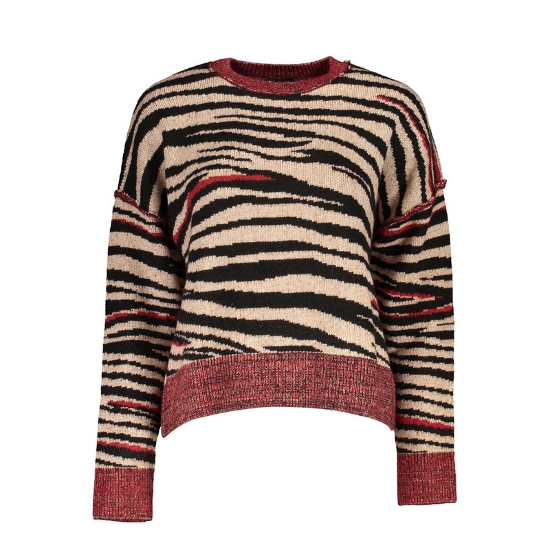 Desigual Red Fabric Sweater|L|XL