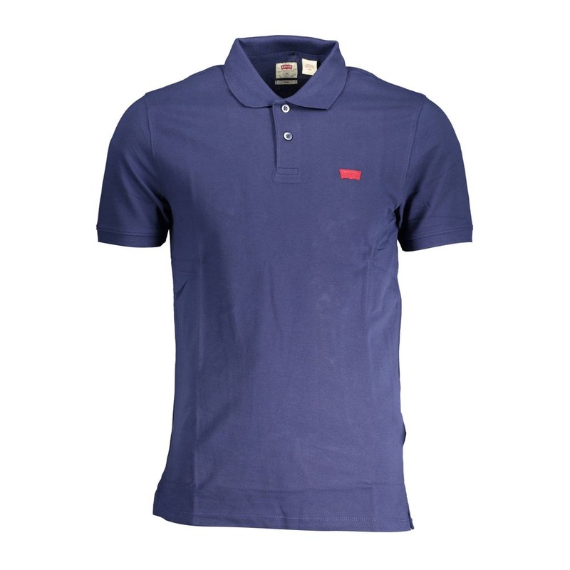Levi’s Blue Cotton Men Polo Shirt