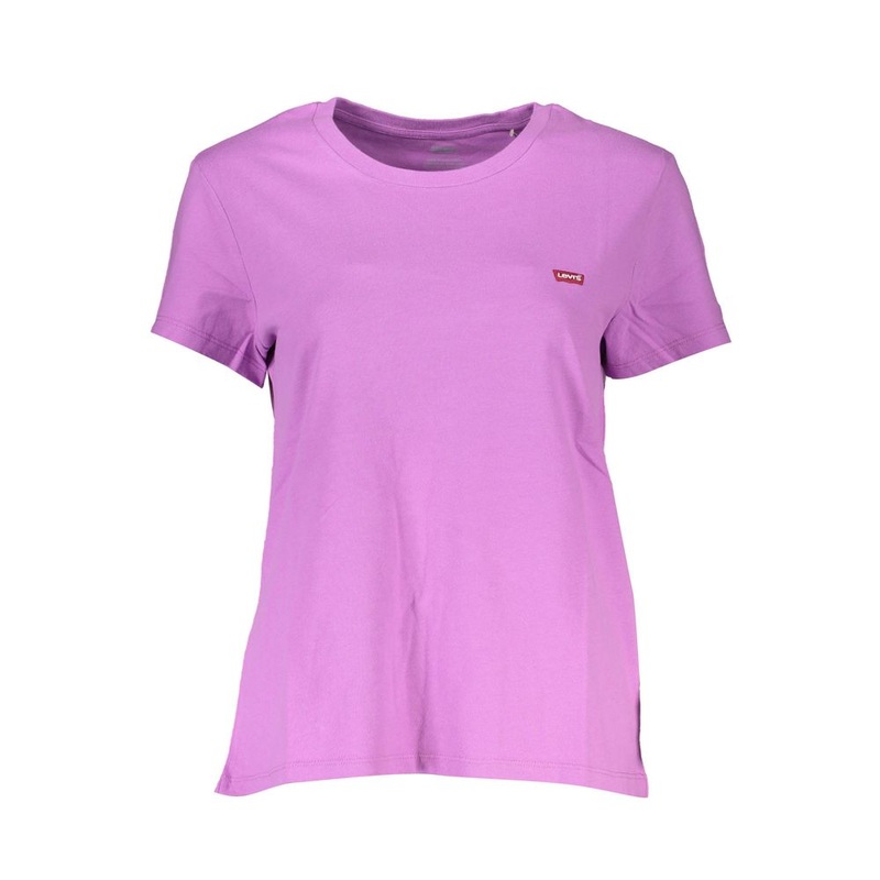 Levi’s Purple Cotton Tops & T-Shirt