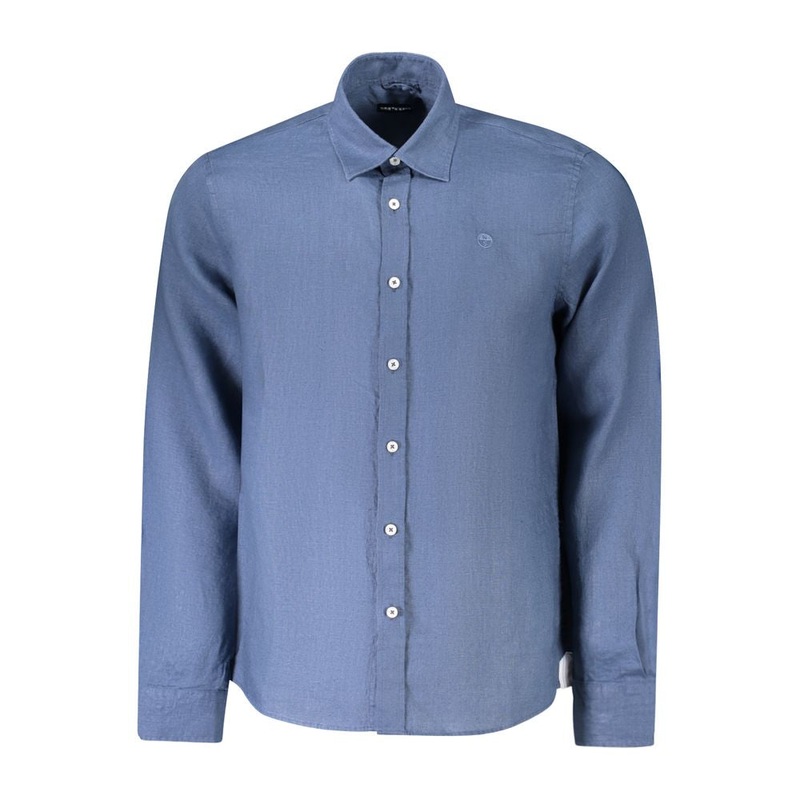 North Sails Blue Linen Shirt|S|M|L|3XL|XXL