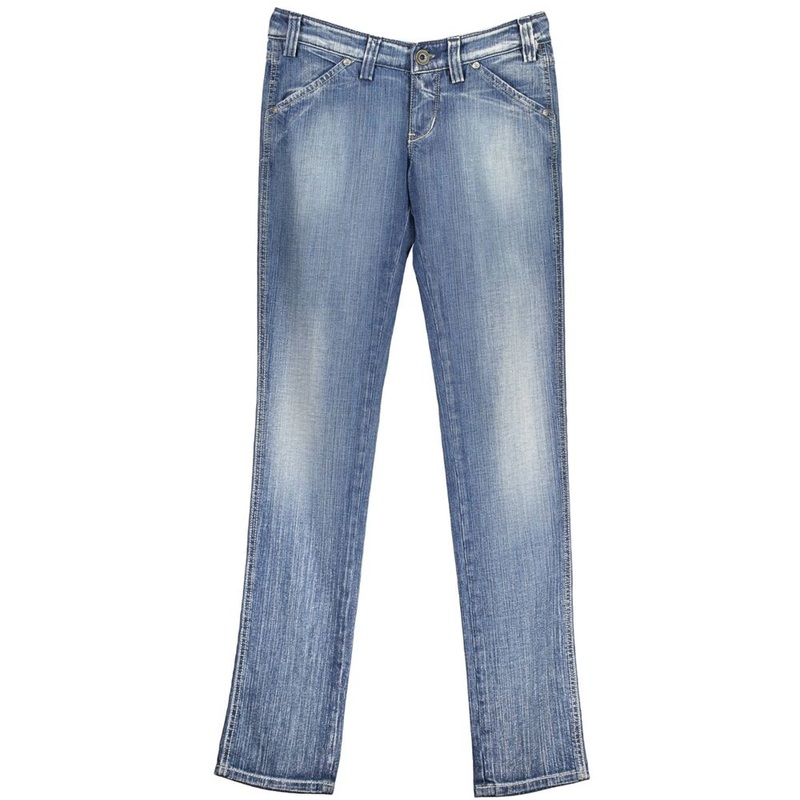 RE-START Blue Cotton Jeans & Pant