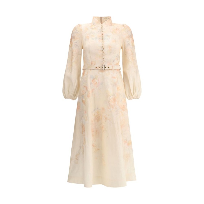 Zimmermann Floral Long Dres|1