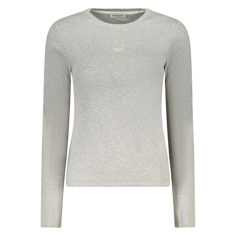 Guess Jeans Gray Cotton Women T-Shirt