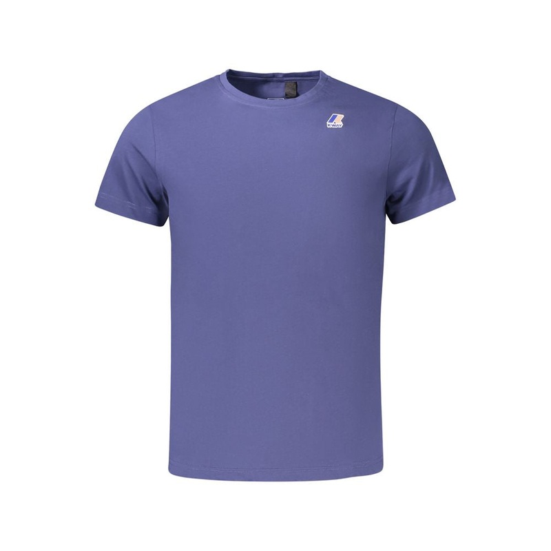 K-WAY Blue Cotton Men T-Shirt|S