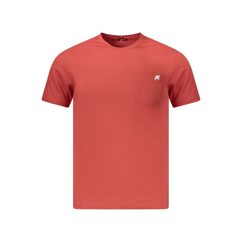 K-WAY Red Cotton Men T-Shirt|S|M|XL|XXL