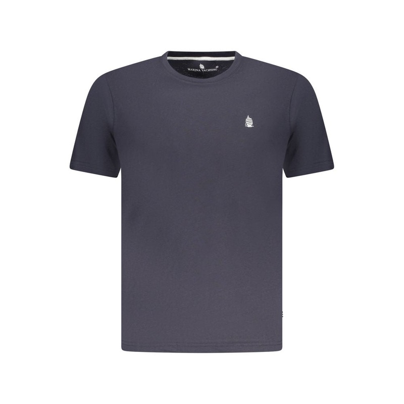 Marina Yachting Blue Cotton Men T-Shirt