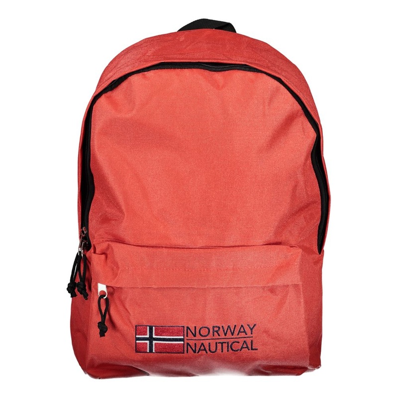 Norway 1963 Red Polyester Men Backpack