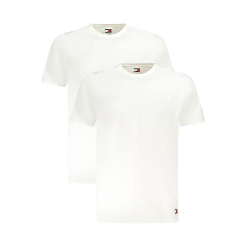 Tommy Hilfiger White Cotton Men Underwear Shirt