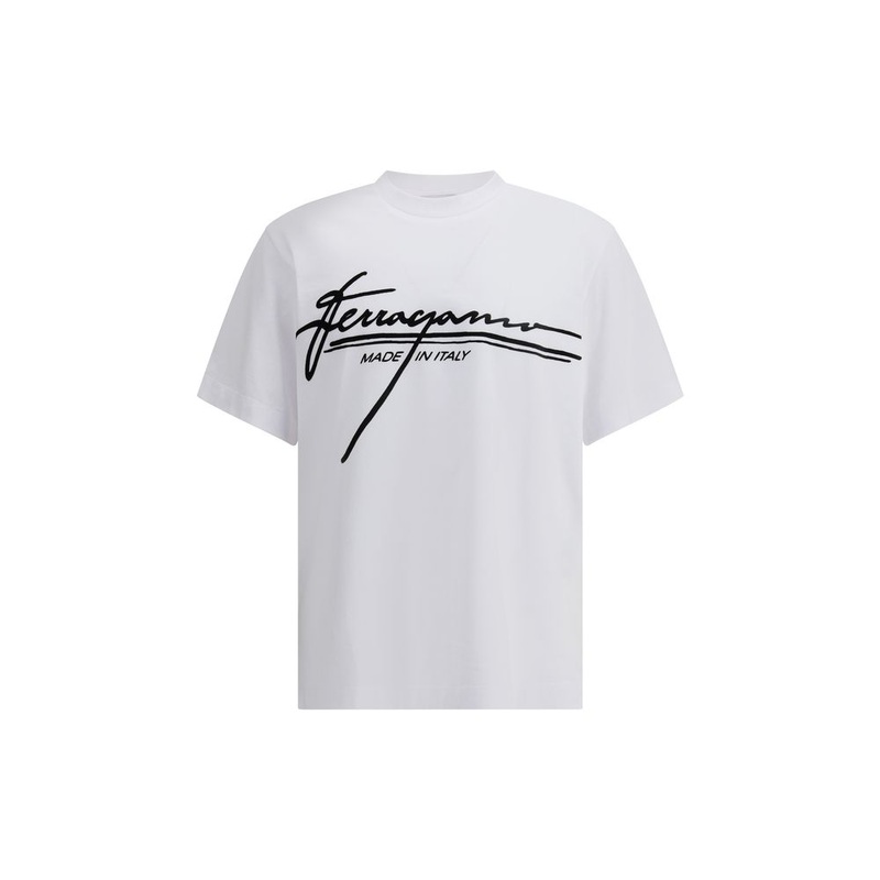 Ferragamo Logoed T-Shirt|L|XL|M