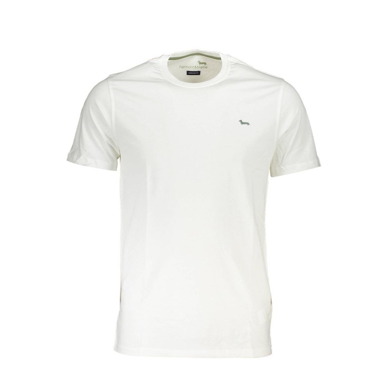 Harmont & Blaine White Cotton T-Shirt