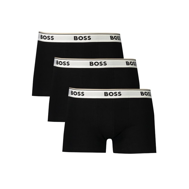 Hugo Boss Black Cotton Men Boxer Short