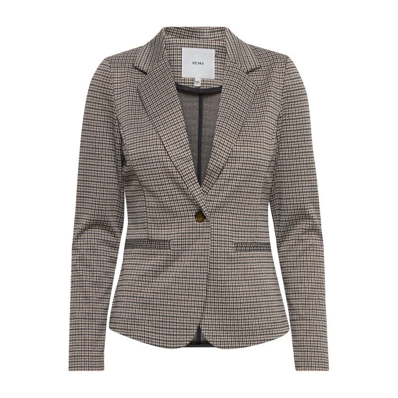 ICHI Beige Polyester Blazer|IT40|S