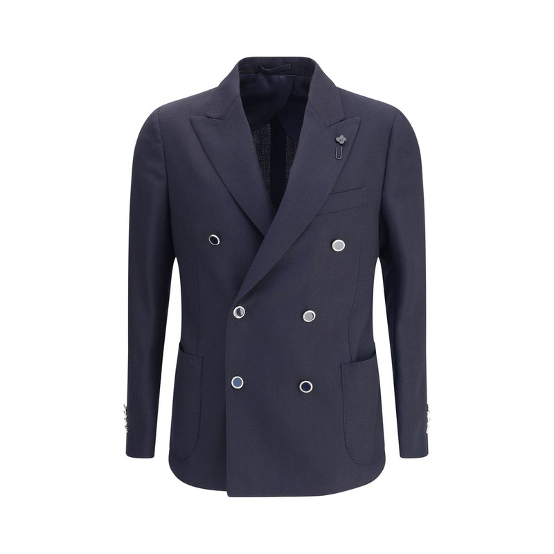 Lardini Double-breasted Blazer