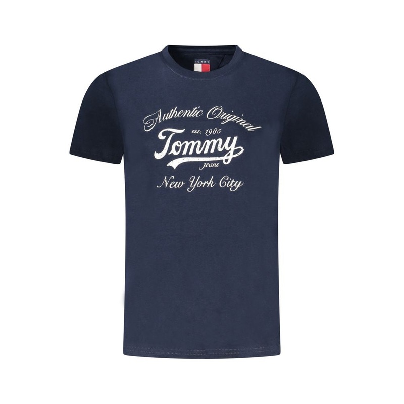 Tommy Hilfiger Blue Cotton Women T-Shirt