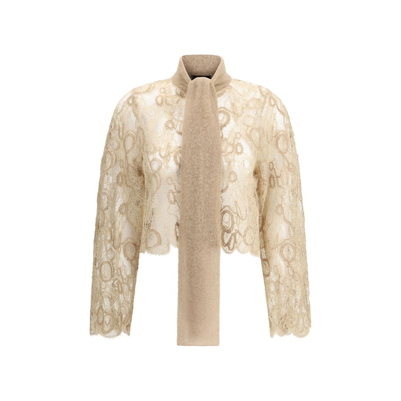 Fabiana Filippi Lace cropped Shirt