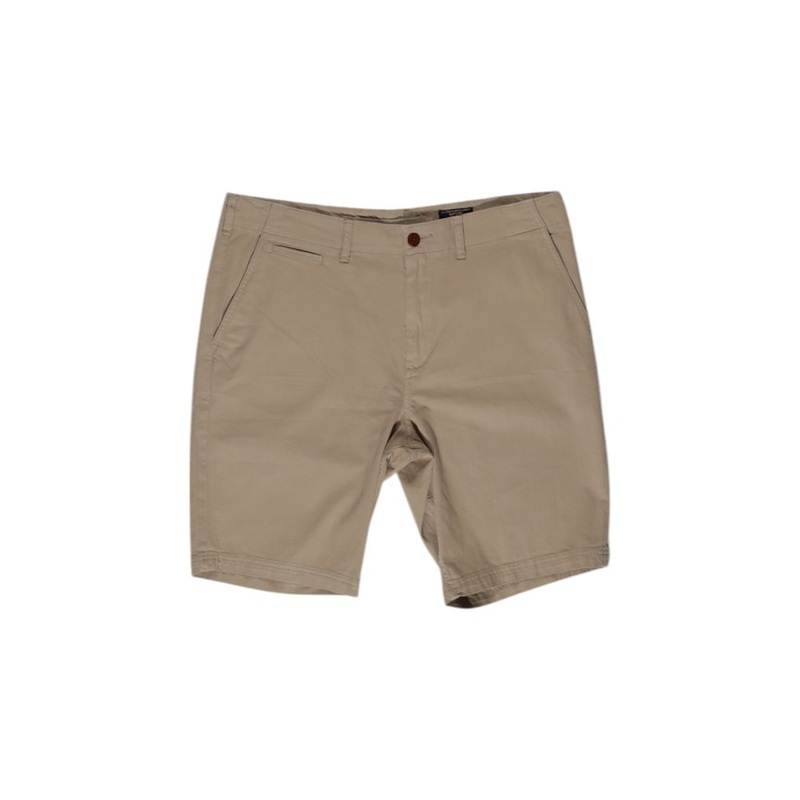 Superdry Beige Cotton Bermuda|W36
