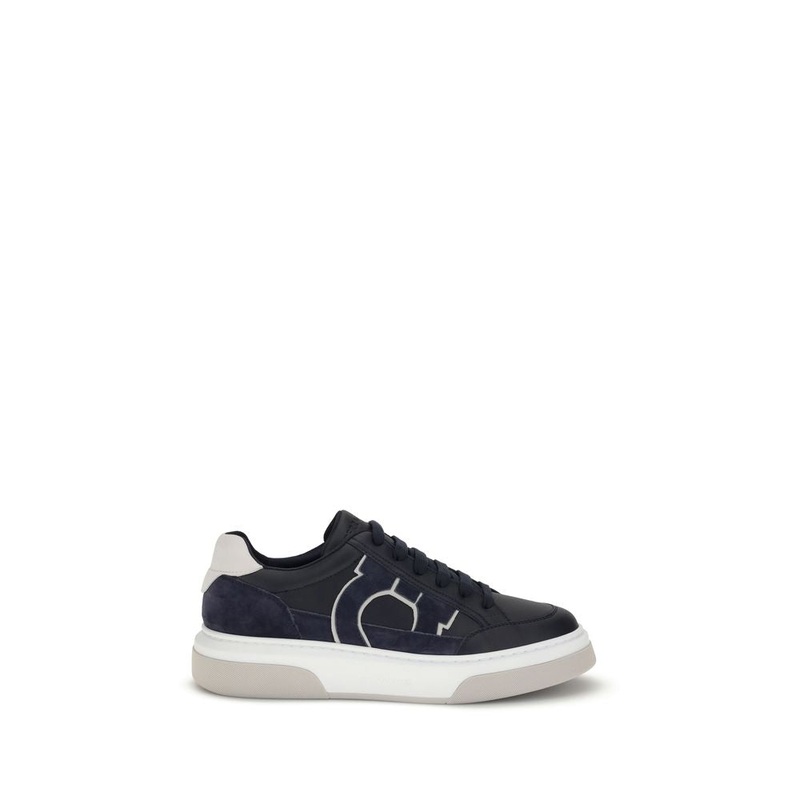 Ferragamo Gancini leather Sneakers