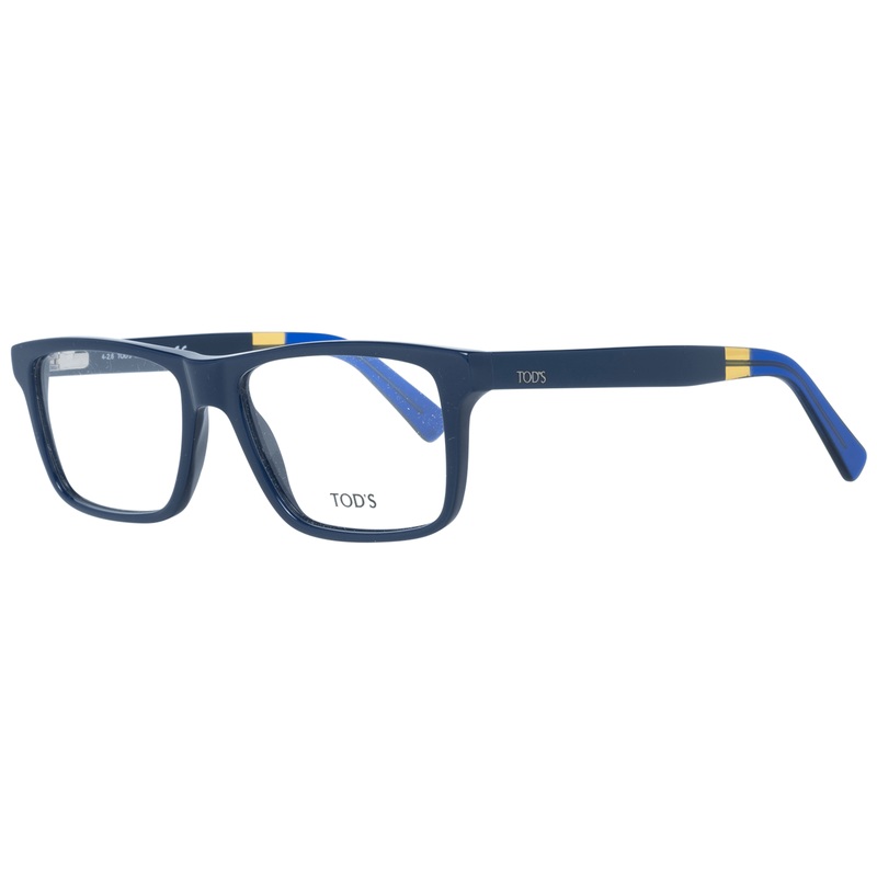 Tod’s Chic Blue Rectangular Men’s Eyewear