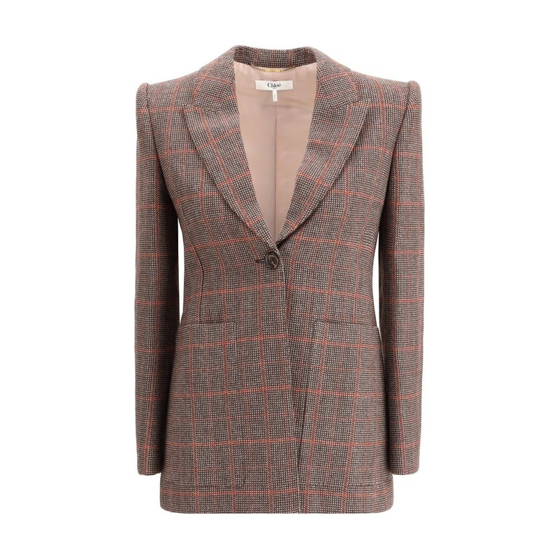 Chlo Wool plaid Blazer|IT38 | S|IT36 | XS