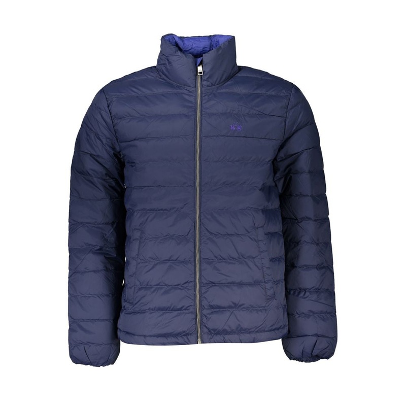 La Martina Blue Polyamide Jacket