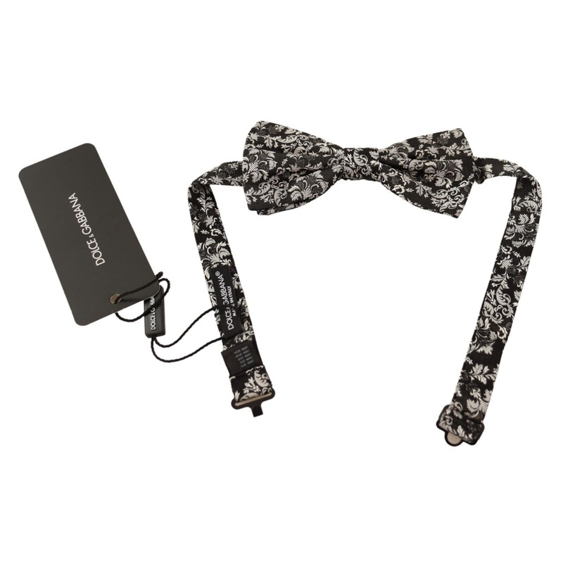 Dolce & Gabbana Multicolor Floral Adjustable Neck Papillon Bow Tie (Copy)