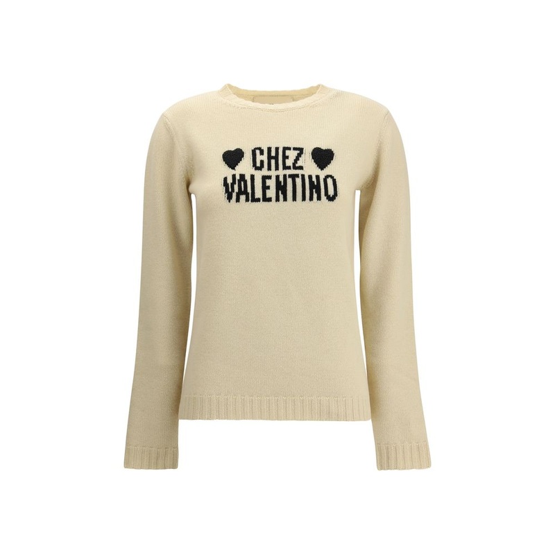 Chez Valentino wool Sweater|S