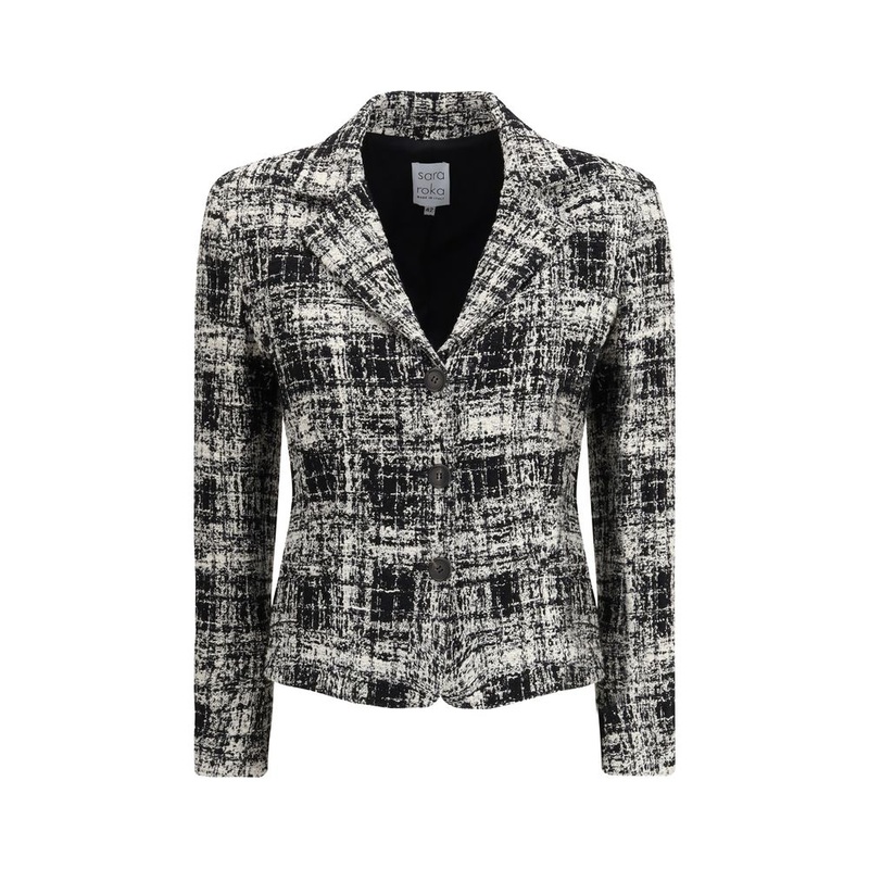Sara Roka Tweed Jacket|IT40 | M|IT44 | L