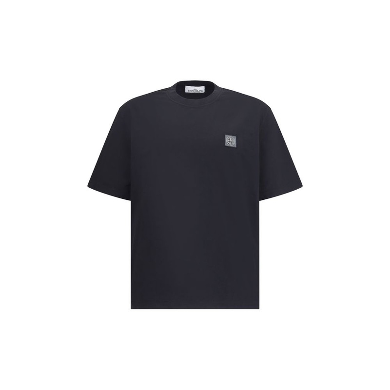 Stone Island T-Shirt with logo patch