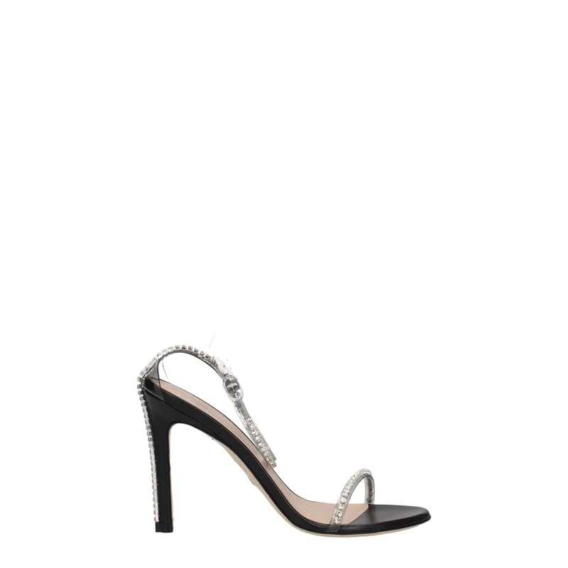 Stuart Weitzman Transparent Pvc Stiletto Heels Sandals