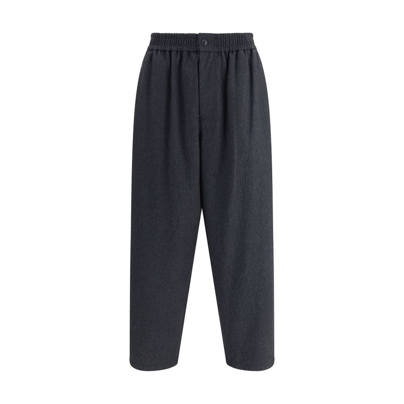 Giorgio Armani Virgin Wool Flannel Pants