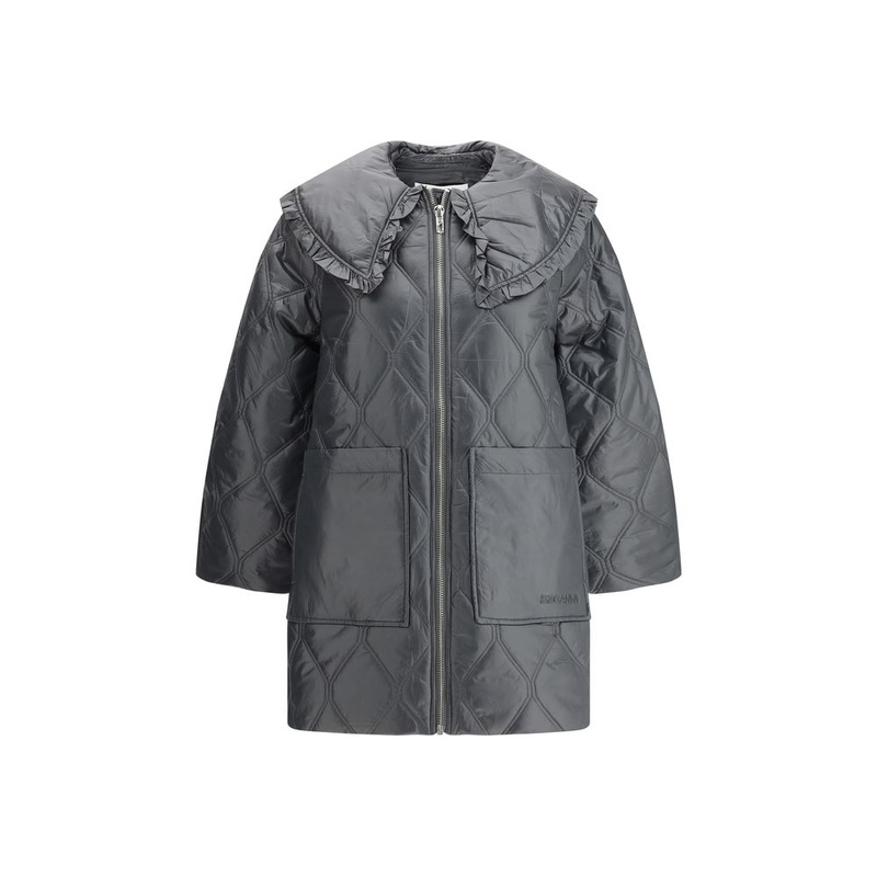 Ganni Quilted Jacket|XXS/XS