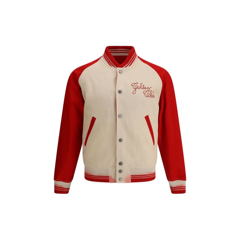 Golden Goose Embroidered bomber Jacke