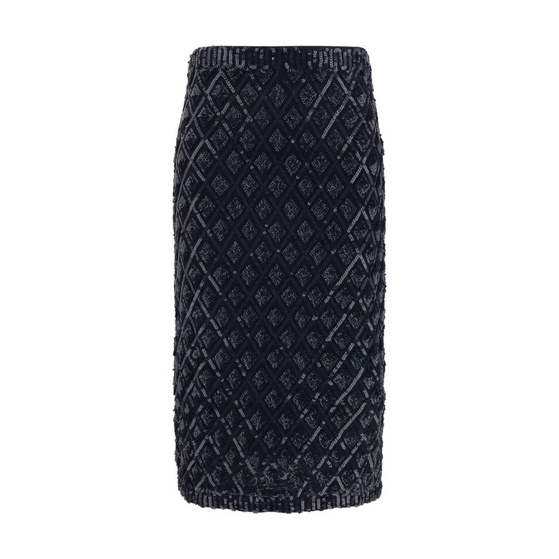 P.A.R.O.S.H. Sequined midi Skirt