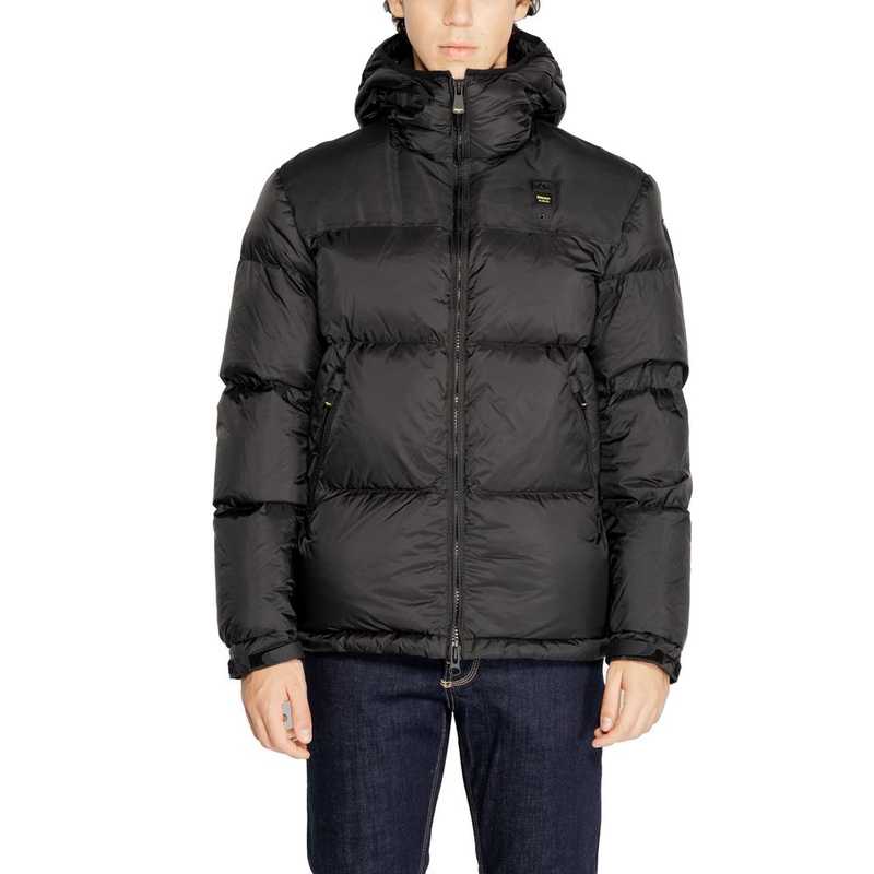 Blauer Black Polyamide Jackets & Coat