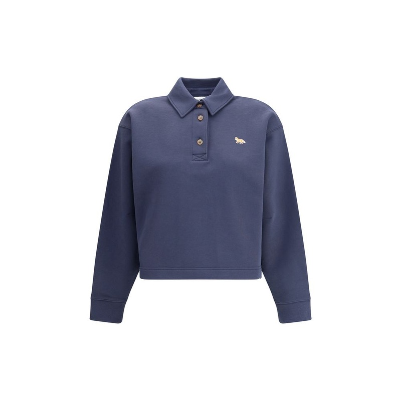 Maison Kitsun Baby Fox polo Sweatshirt