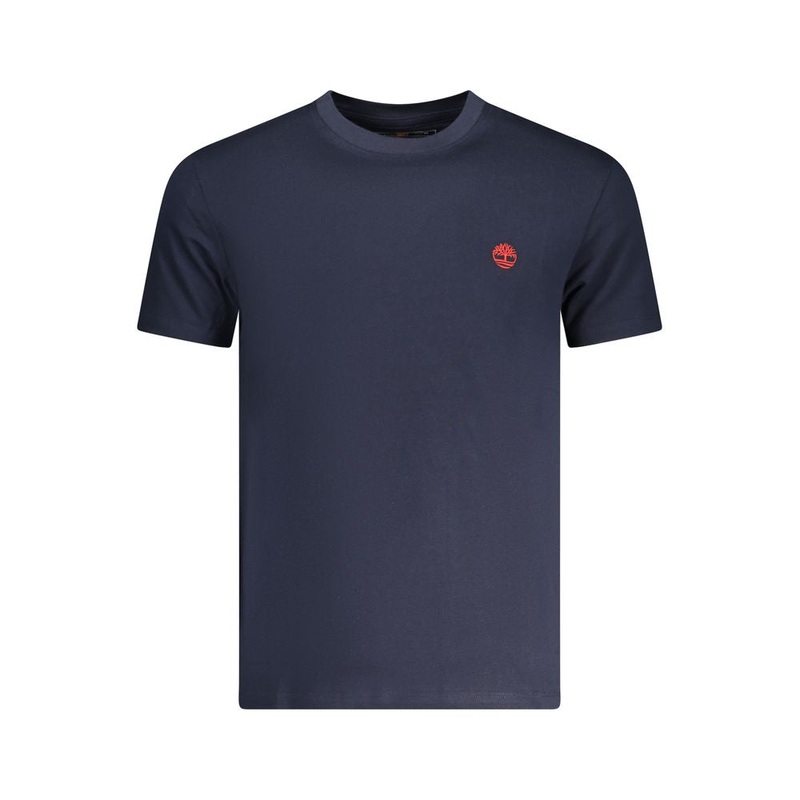 Timberland Blue Cotton Men T-Shirt