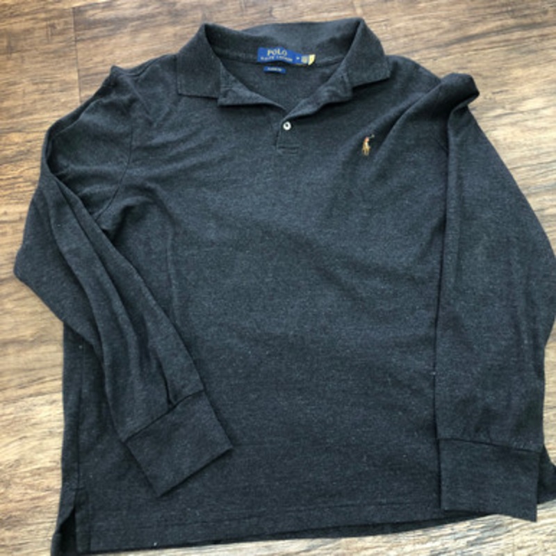 Used Polo Ralph Lauren Mens Long Sleeve Top M/15-15.5
