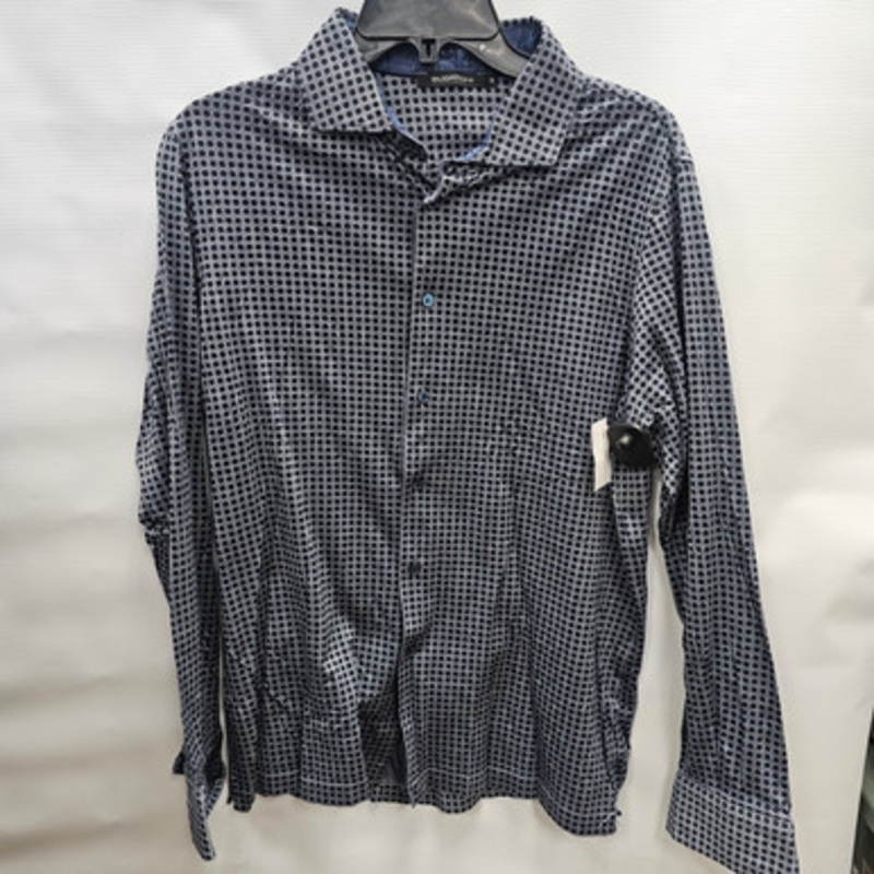 Used Bugatchi Mens Long Sleeve Top M/15-15.5