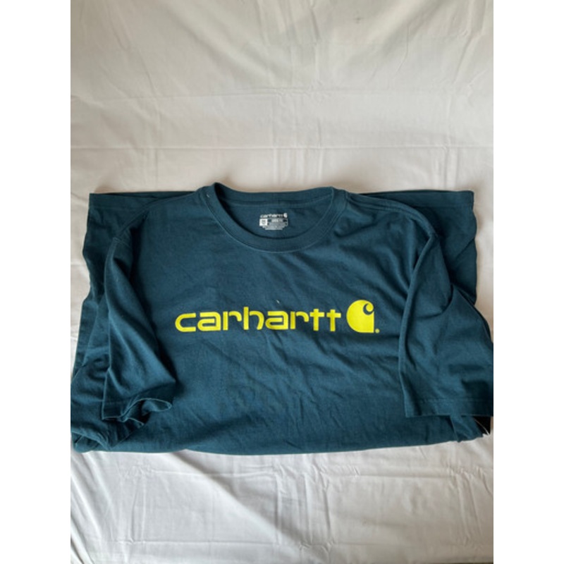 Used Carhartt Mens Short Sleeve Top 2X/18-18.5