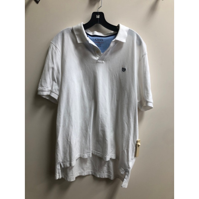 Used Chaps Mens Short Sleeve Top XL/17-17.5