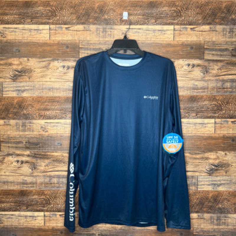 Used Columbia Mens Long Sleeve Top M/15-15.5