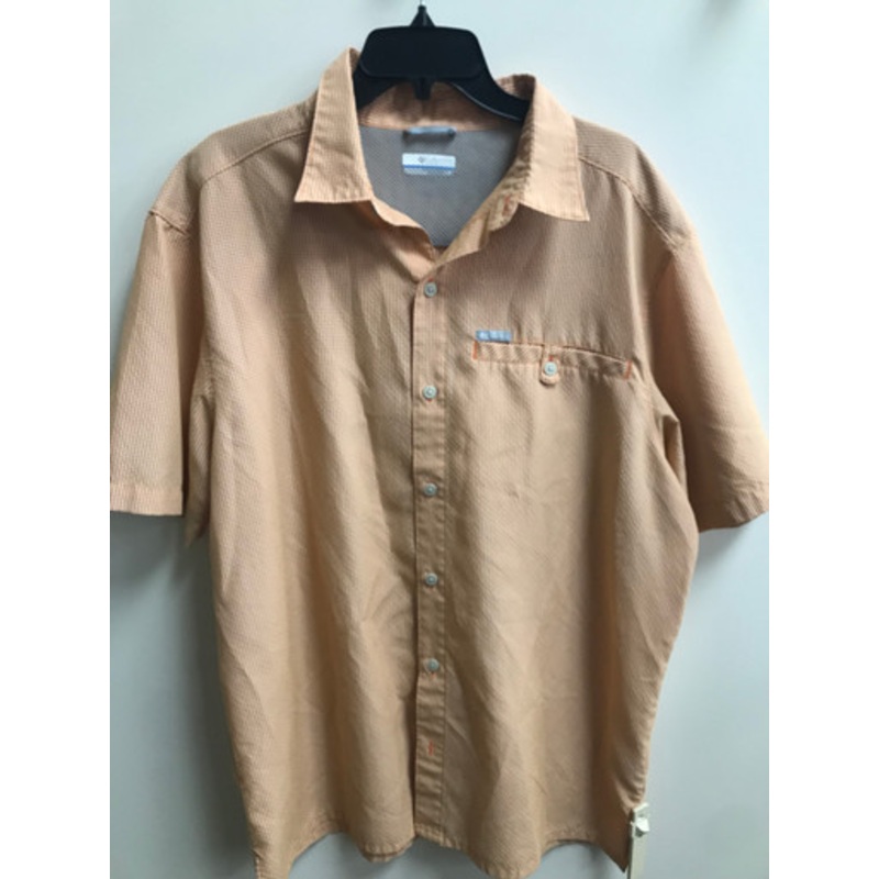 Used Columbia Mens Short Sleeve Top L/16-16.5