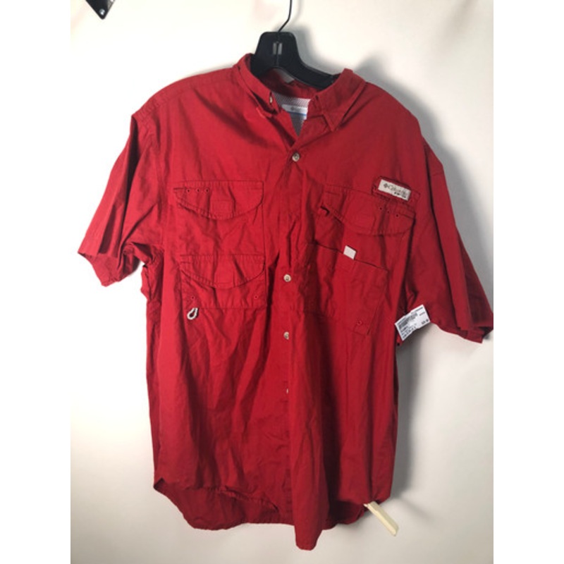 Used Columbia Mens Short Sleeve Top S/14-14.5