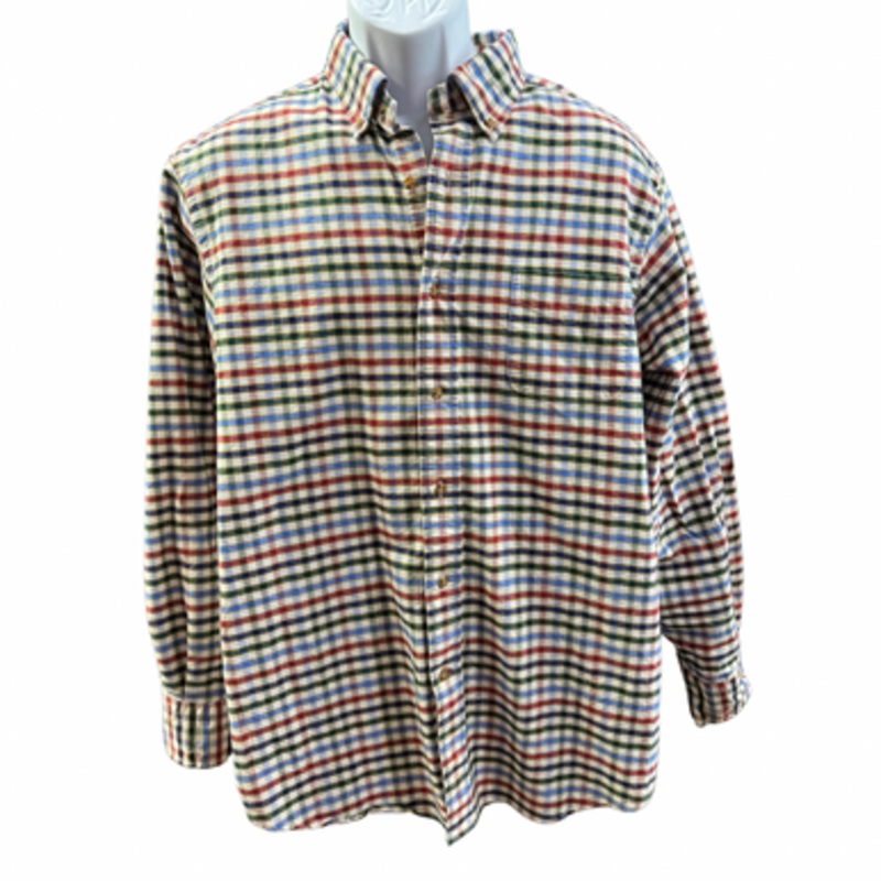 Used Cremieux Mens Long Sleeve Top L/16-16.5