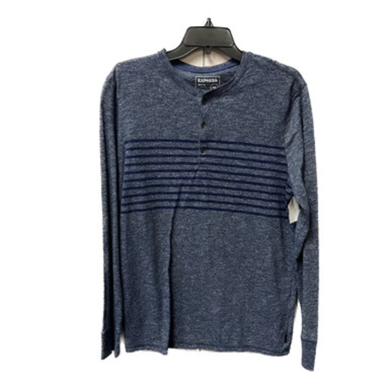 Used Express Mens Long Sleeve Top M/15-15.5