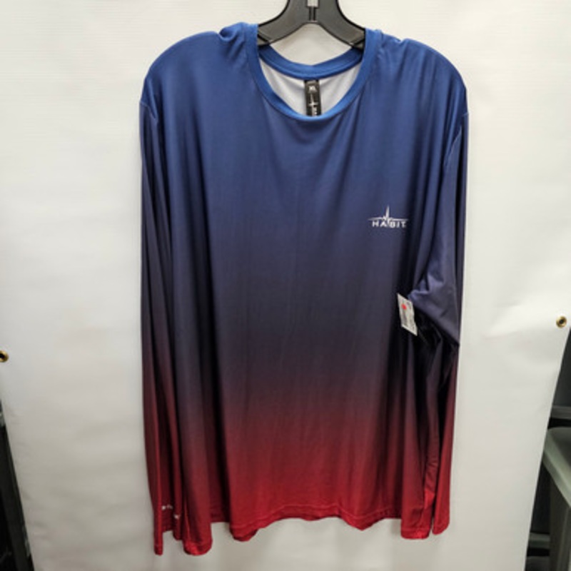 Used Habit Mens Long Sleeve Top XL/17-17.5