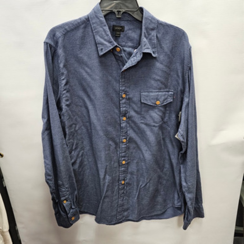 Used J. Crew Mens Long Sleeve Top L/16-16.5